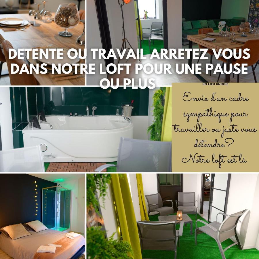 Suite Le Loft & Garden Et Spa By Nancyintimelounge Bagian luar foto